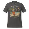 Funny Beach Skeleton T-Shirt - "On My Way To Making Bad Decisions" Tropical Vacation Tee - Retro Summer Skeleton Party Shirt