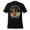 Funny Beach Skeleton T-Shirt - "On My Way To Making Bad Decisions" Tropical Vacation Tee - Retro Summer Skeleton Party Shirt