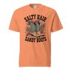 unisex-garment-dyed-heavyweight-t-shirt-terracotta-front-69cf02f1b3a8d.jpg Salty Hair Sandy Boots Graphic Tee – Retro Coastal Cowgirl Aesthetic
