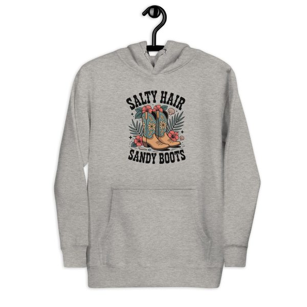 The Sunset Pullover – Salty Hair Sandy Boots Premium Hoodie