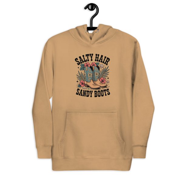 The Sunset Pullover – Salty Hair Sandy Boots Premium Hoodie