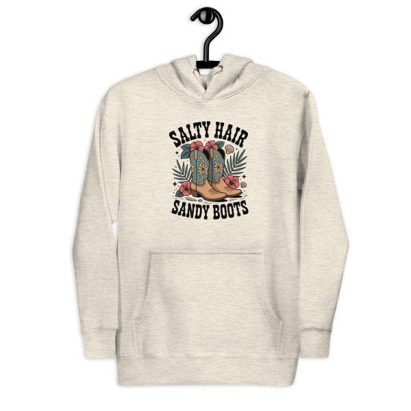 The Sunset Pullover – Salty Hair Sandy Boots Premium Hoodie