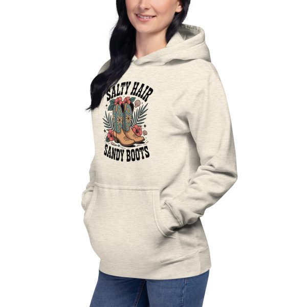 The Sunset Pullover – Salty Hair Sandy Boots Premium Hoodie