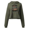 womens-cropped-hoodie-military-green-front-69cf08f592e10.jpg Salty Hair Sandy Boots Cropped Hoodie – Women's Vintage Coastal Pullover