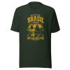 unisex-staple-t-shirt-heather-emerald-front-6a3bdbe122b4d.jpg Brasil é Paixão Retro Football Tee - Distressed Brazil Soccer Unisex t-shirt
